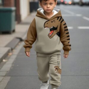 Dinosaur Hoodie Set